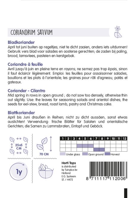 Hovedbilde Koriander -Frø-