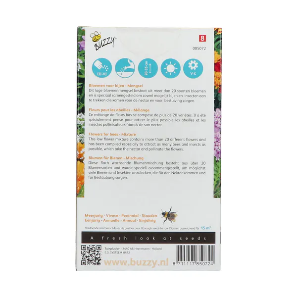 Hovedbilde Blomstereng bievennlige sommerblomster -Frø-