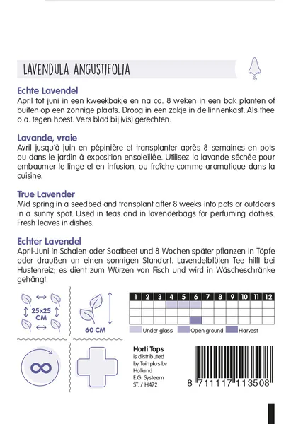 Hovedbilde Ekte Lavendel -Frø-